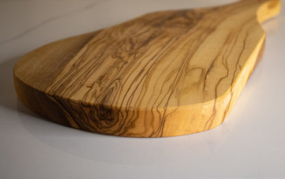 Planche à découper en bois d'olivier | 34.5 x 16.5cm - RusticOliveWoods